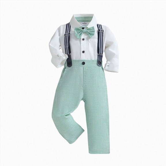 Toddler Baby Boy Fall Winter Clothes Striped Long Sleeve Sweatshirt Pullover Tops Joggers Pants Outfit Set 18-24 Months