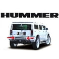 thumbnail image 2 of BDTrims | Bumper Plastic Letters Inserts fits HMR H2 Models (Black), 2 of 3