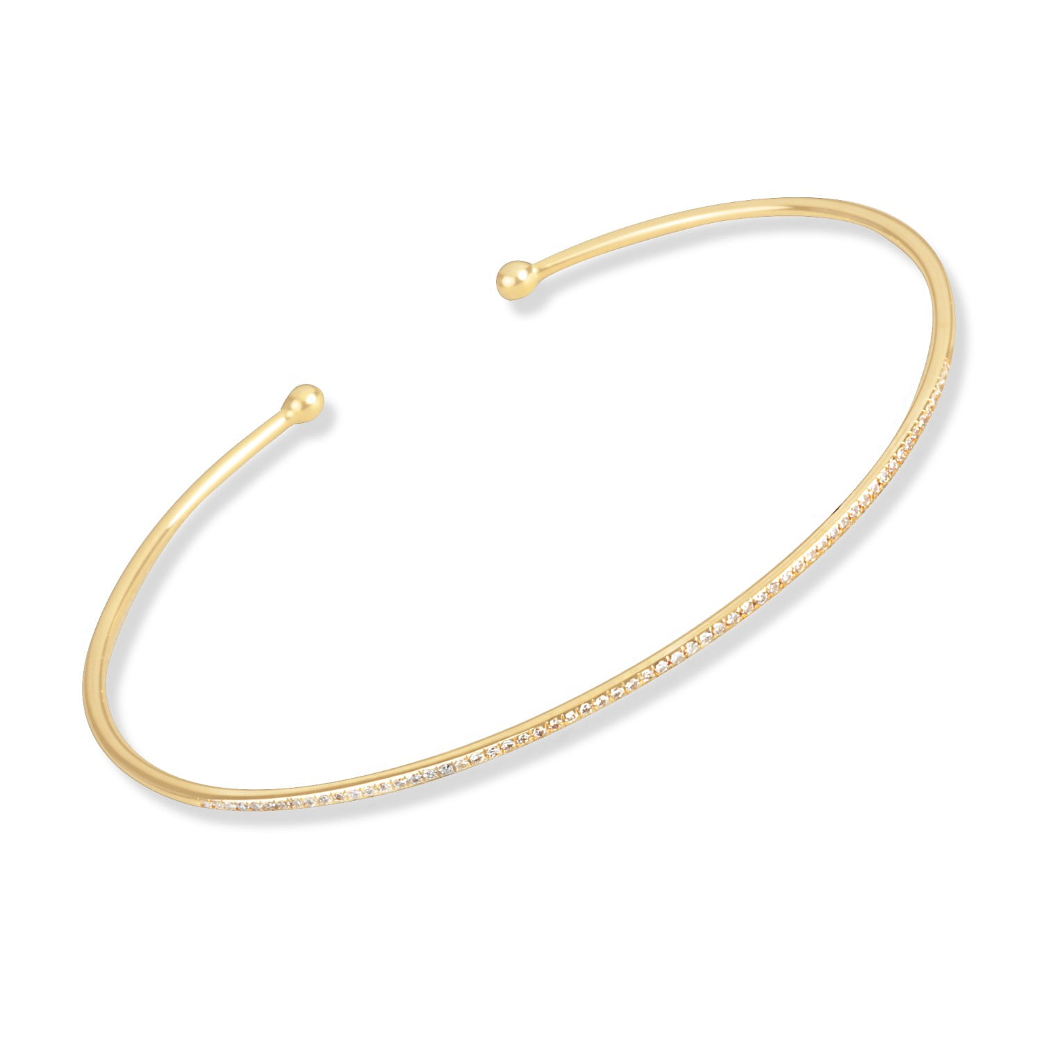 22k Plain Gold Bracelet JGS-2301-00058 – Jewelegance