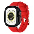 thumbnail image 1 of Correa de Silicona para Apple Watch con Funda Anticaída, Compatible con Todas las Series, 1 of 5