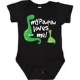 thumbnail image 3 of Inktastic My PawPaw Grandpa Loves Me Dinosaur Boys Baby Bodysuit, 3 of 5