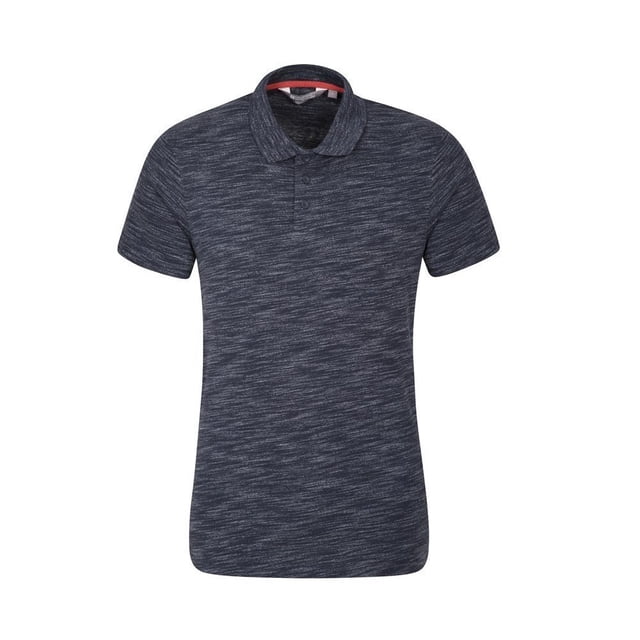 Mountain Warehouse - Polo Hasst Jaspeada para Hombre (Marino)