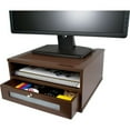 thumbnail image 2 of Victor Technology Monitor Riser, Brown (B1175), 2 of 3