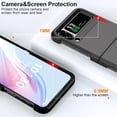 thumbnail image 2 of Designed for Galaxy Z Flip 3 Case with Hinge Protection,Samsung Flip 3 Heavy Duty Shockproof Full Body Protective Phone Case Cover for Z Flip 3 5G(2023)-Black, 2 of 12