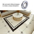 thumbnail image 4 of Tile Seam Sticker Waterproof Floor Sealing Sticker Waterproof Tile Tile Line Strip Copper Foil Sealing Tape, 0.5x5000cm, Silver Foil, 4 of 6
