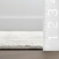 thumbnail image 2 of nuLOOM Klyah Medallion Fringe Area Rug, 4' x 6', Klyah Taupe, 2 of 9