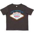 thumbnail image 3 of Inktastic Las Vegas Stays at Papa's Boys or Girls Toddler T-Shirt, 3 of 5