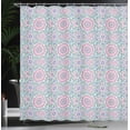 thumbnail image 3 of Ambesonne Ethnic Shower Curtain, Far Eastern Mandala Print, 69"Wx84"L, Multicolor, 3 of 4