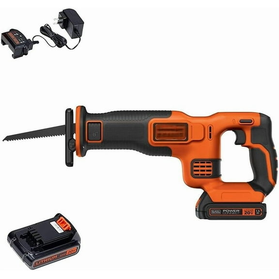 20V MAX* Cordless Reciprocating Saw Kit (BDCR20C)