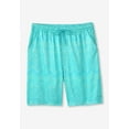 thumbnail image 4 of KingSize Men's Big & Tall 8" Swim Trunks With Super Stretch Liner, 4 of 4
