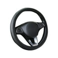thumbnail image 2 of Moonsky Car Accessories 2024 Car Steering Wheel Cover with Long-lasting PU Leather, Universal 15 Inch Fit for Car Truck SUV, Breathable Slip Auto Steering Wheel Covers for Men and Women Black, 2 of 7