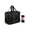 Black, variant on Karla Hanson Pack n Fold Foldable Travel Duffel Bag - Black