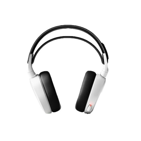 SteelSeries - Arctis 7 Wireless DTS Gaming Over-The-Ear Headset for PC, PlayStation 4 and PlayStation 5 - White