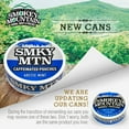thumbnail image 2 of Smokey Mountain Caffeinated Pouches - Arctic Mint - Tobacco Free and Nicotine Free - 10 Can Box - 15 Pouches Per Can, 2 of 5