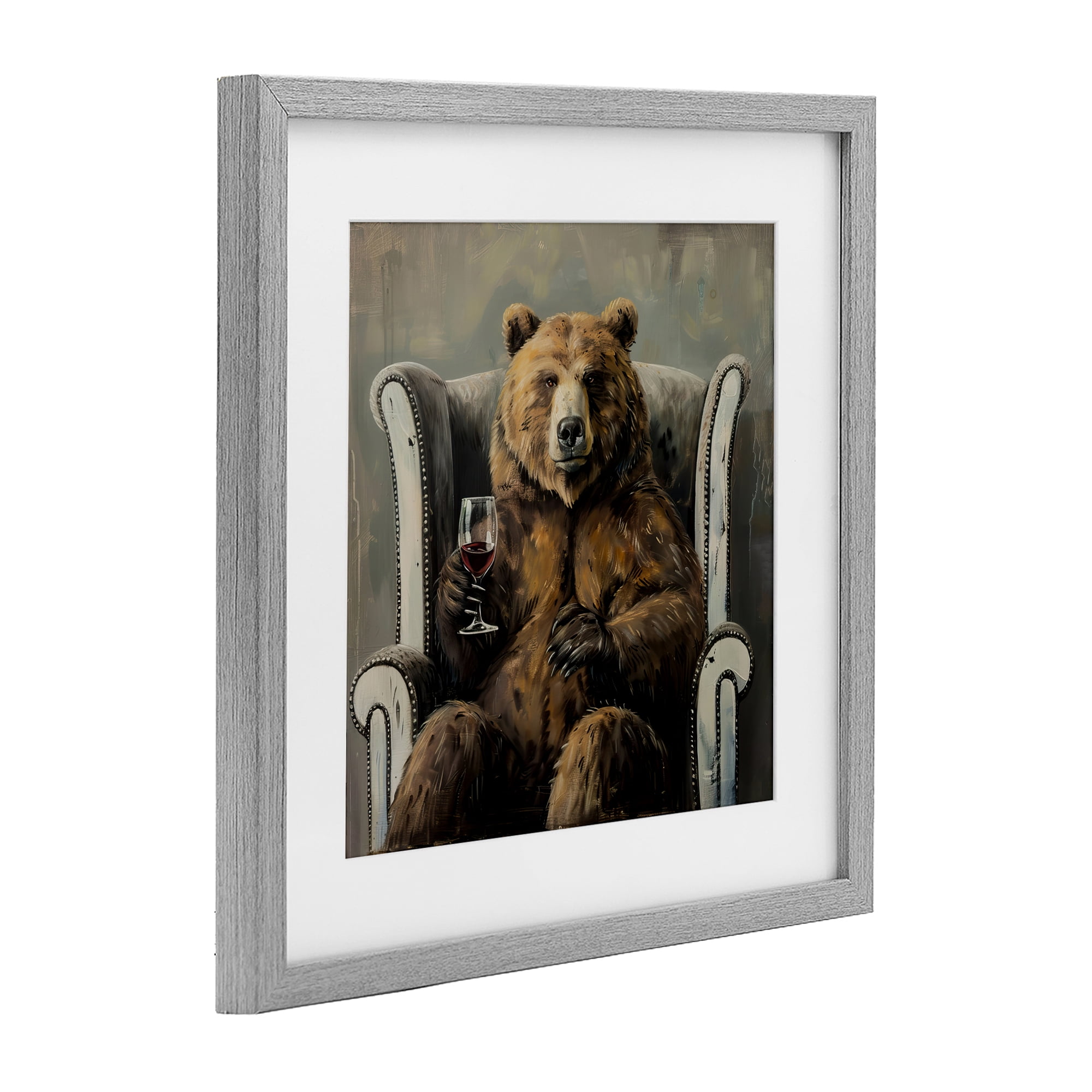 Stupell Industries It Was A Rough Day Gray Framed Print Under Glass, design by Tina LeCour