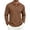 Light Brown, variant on Mfakffe Men's Polo Shirt Long Sleeve Golf Shirts Quick Dry Lightweight 3-Button Performance Work Fishing Athletic