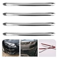 thumbnail image 3 of EeaseCA 4pcs Bumper Guard Front Bumper Cover Automobile Bumper Anti-collision Strip, 3 of 8