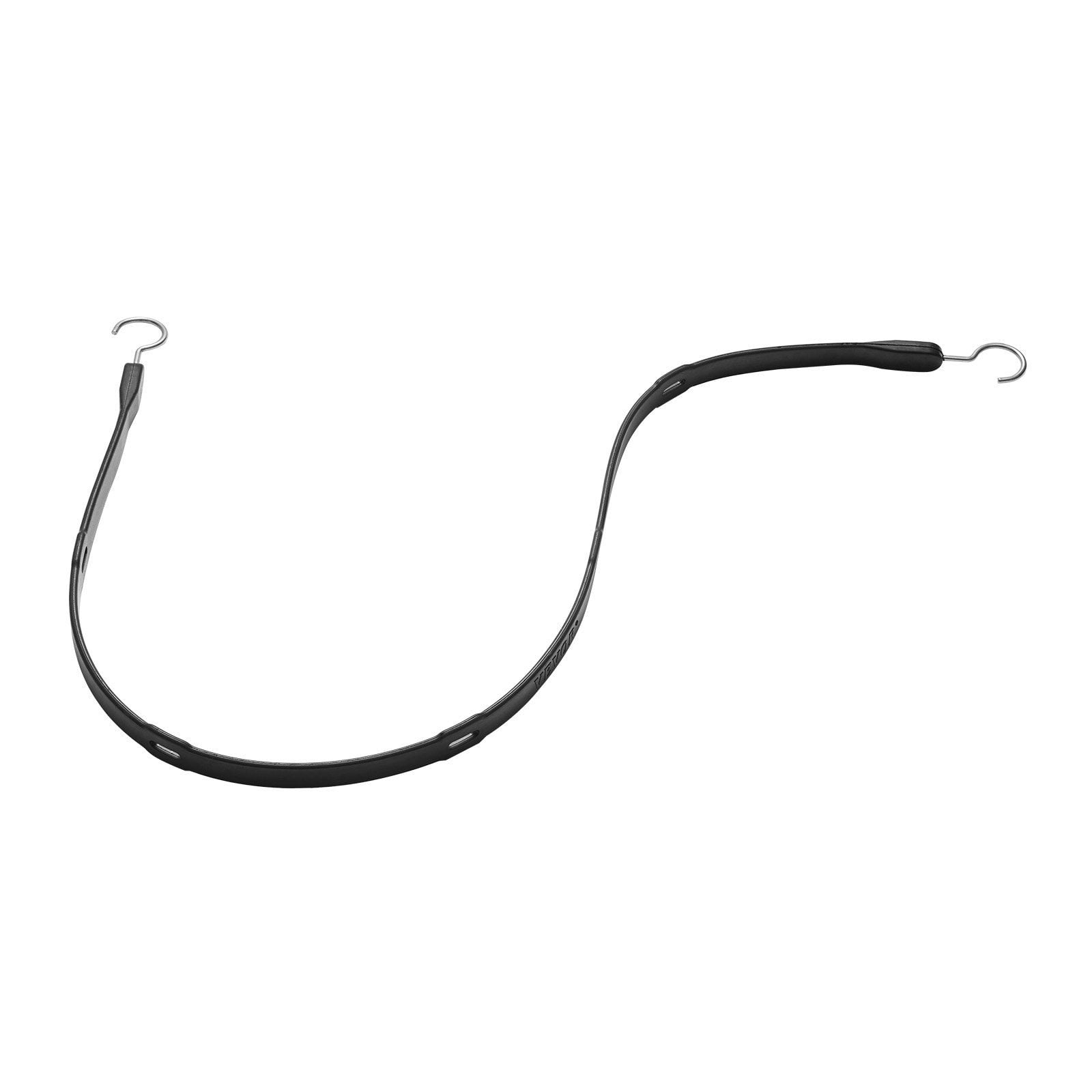 4-Piece Flat Bungee Cord Set – 20 mm Heavy Duty Elastic Straps with S-Hooks, 40-Inch Length – Secure Tie-Down Straps for Cargo, Truck, and Storage (Black)