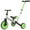 Grey Green, variant on XJD 7-in-1 Toddler Bike with Push Handle for 1 Year to 4 Years Old Kids, Toddler Tricycle Kids Trikes Tricycle, Gift & Toys for Boy & Girl, Balance Training, Removable Pedals