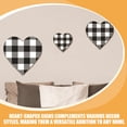 thumbnail image 3 of IFANLANDOR Heart Shaped Decoration Wood For Home Decor Wall 3Pcs 7.9X7.9X0.08In, 3 of 7