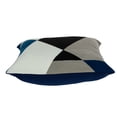 thumbnail image 3 of 20" X 20" Gray And Black Geometric Zippered 100% Cotton Throw Pillow, 3 of 3
