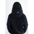 thumbnail image 2 of Revive Loungewear Sweat à Capuche pour Femmes Coupe Régulière Décontractée Manches Longues - Noir, Petit, 2 of 3
