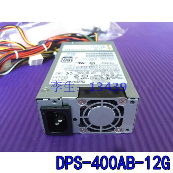 FOR PSU For FLEX POS Small 1U Dual 12V 21A Rated 400W Peak 500W Switching Power Supply DPS-400AB-12 G