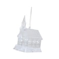 thumbnail image 4 of Casa de Navidad luminosa, decoración navideña, modelo de pueblo pequeño, adorno colgante de vacaciones, escultura de cabaña para fiesta, interior, oficina Estilo C, 4 of 8