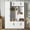 White, variant on HIUU Mudroom Storages,Mudroom Bench with Storage and Hooks,Farmhouse Hall Tree with Bench,Mud Room Storage Furniture