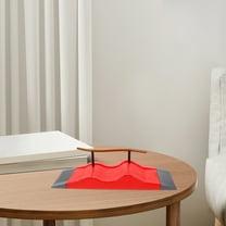 ELAYARD Fingerboard Park Ramp Plastic Deck for Finger Skateboard Trick Training