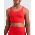 thumbnail image 2 of CRZ YOGA Girls Butterluxe Longline Sports Bra Yoga Athletic Casual Tops U Back Kids Teen, 2 of 5