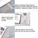 thumbnail image 4 of 6 Piece Stamp Blocks Acrylic Clear Stamp Block Tool with Grid Lines for Scrapbook Crafts, 4 of 4