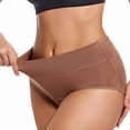 thumbnail image 4 of Ropa interior para mujeres con flujo abundante, alta absorción, a prueba de fugas, bragas menstruales posparto para damas., 4 of 8