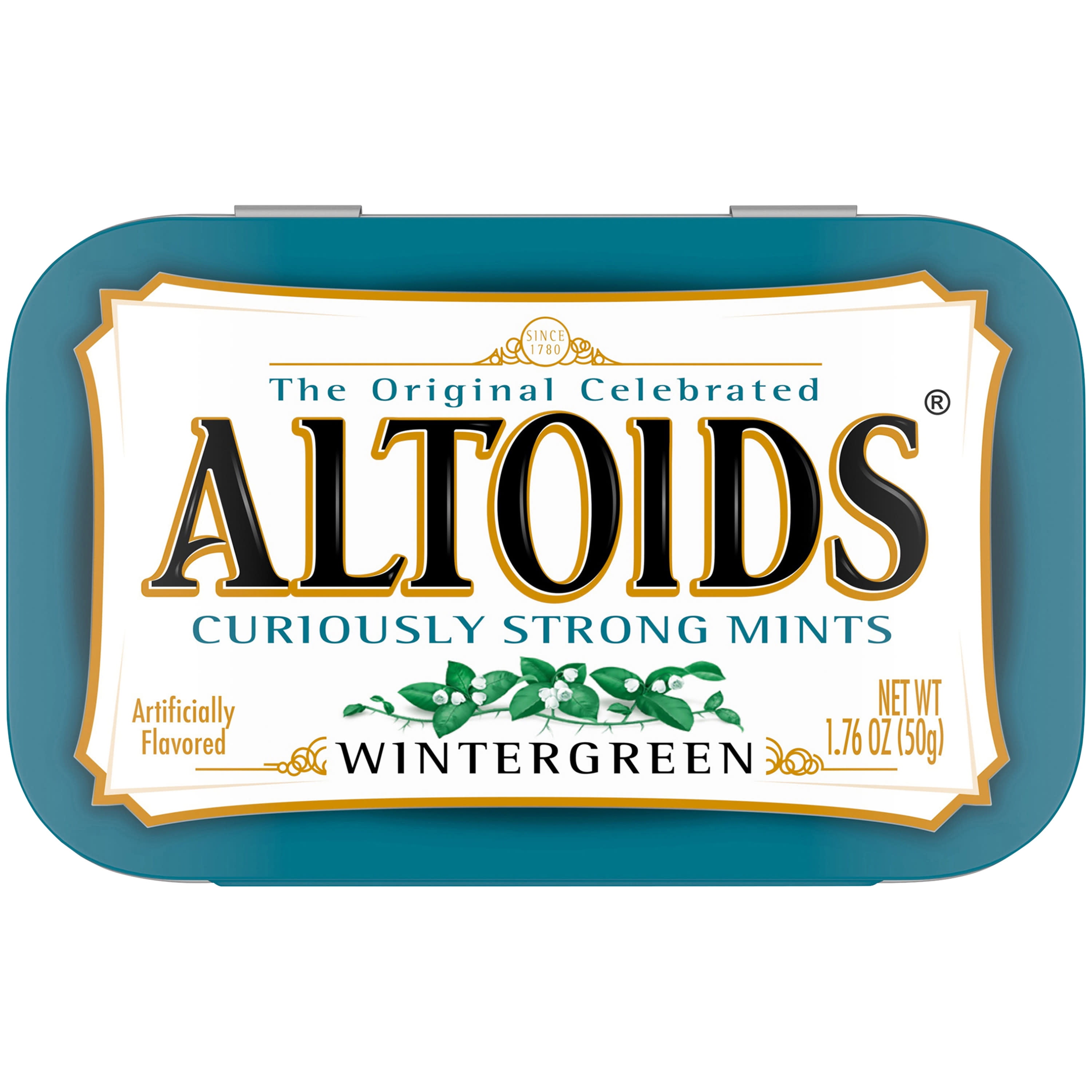 ALTOIDS Wintergreen Breath Mints - 1.76oz Tin