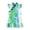 czb# Green379, variant on Toddler Kids Girls Summer Dresses Short Sleeve Peter Pan Collar Cartoon Animal Print High Waist Relaxed Casual Soft Comfortable A-Line Dress Lightweight Loose Fit Clothes,Yellow,3-4 Years