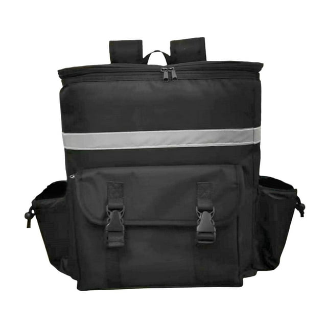 Rongfmy Food Delivery Backpack Thermal Cool Bag,Drink Container,Transport Reusable Pizza