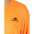 thumbnail image 5 of Mossy Oak Men's Long Sleeve Camouflage Hunting Performance Shirt, Mossy Oak Blaze, 2XL, 5 of 5
