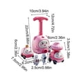 thumbnail image 2 of Student Hobby, Balloon Air Pump, Play Set, 2 Pc Vehicles, 10 Pc Plastic Balloons, 1 Set Flying Kit, Party Favors 2 Years Old, Multi-Color, Astronaut Balloon, Skill Building, 2 of 5