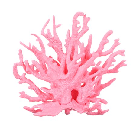 Uxcell Aquarium Coral Decoration Fish Tank Decorations Fish Tank Coral Ornaments 4.9x2x4.3 Inch (Pink 1 Pcs) Intended For Aquarium Landscaping Decor