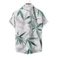 thumbnail image 5 of ZZwxWA Hawaiian Button Down Shirts for Men Short Sleeve Tropical Print Tops Casual Loose Summer Beach Holiday Basic Tees 2025 Online Shopping, 5 of 5