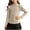 Beige, variant on Juorvia Layering Tops for Girls Toddler Tween Stretchy Slim Fitted Mock Neck Lace Spliced Bow T-Shirts(2-3 Years,White)