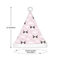 thumbnail image 3 of Fuzoiu Cute Panda Print Santa Hat Christmas Hat for Adults,Santa Hats with Pompom, Unisex Xmas Holiday Hat for Christmas New Year Festive Party Supplies, 3 of 6