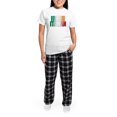 thumbnail image 5 of CafePress - Irish Italian Women's Light Pajamas - Women's Short Sleeve Print T-Shirt and Pants Light Cotton Pajama Set, 5 of 7