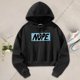 thumbnail image 1 of Sudadera con capucha corta para mujer, jersey, ropa de otoño, camisetas de manga larga, ropa, jersey, sudadera para deportes de pesca, calle XL, 1 of 10