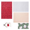 thumbnail image 5 of De Para Manualidades Para Niños Para La Fabricación De Bolsos Con Monedero - Morado Claro, 11 X 13 Cm rojo Macarena Material de costura del monedero de DIY, 5 of 5