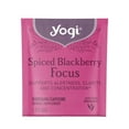 thumbnail image 6 of Yogi Tea Spiced Blackberry Focus, Black Tea, Wellness Tea Bags, 4 Boxes of 16, 6 of 8