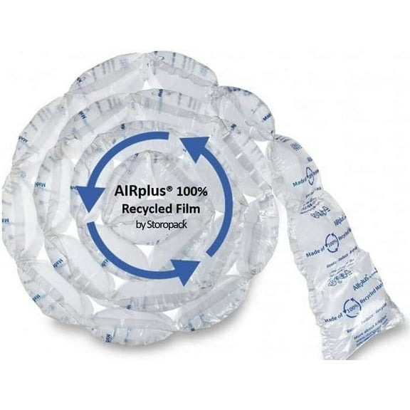150 Pre-Filled Cushioning Air Pillows 5" x 8" Eco Friendly made from 100% Recycled Materials