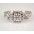 thumbnail image 2 of Hitanshu Jewels 2.00Ct Round Cut CZ Women's Engagement Ring 14K White Gold Finish, 2 of 5