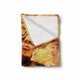 thumbnail image 2 of Vintage Airplane Soft Flannel Fleece Blanket, Abstract Portrait Male Pilot with Fighter Plane Pastel Color Dramatic Sky, Cozy Plush for Indoor and Outdoor Use, 70" x 90", Multicolor, by Ambesonne, 2 of 6