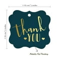 thumbnail image 7 of Inkdotpot Real Gold Foil Bracket Shape Paper Hang Tags Thank You Bridal Shower-Baby Shower-Retirement-Wedding-Birthday Favor Tags Pack Of 100, 7 of 7